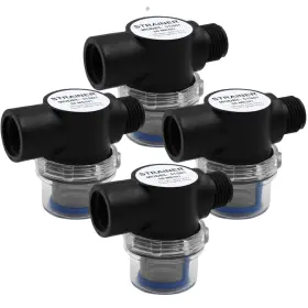 51S01-04 SEAFLO Water Pump Inline Strainer Filter Npsm Inlet