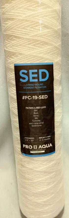FC-19-SED SED Wound Sediment Filtration