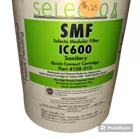 IC600 SELECTO Smf Water Filter Cartridge Disconnect #2