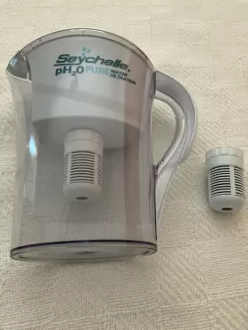 PH2O Seychelle Alkaline Water Filter Pitcher Enhancing