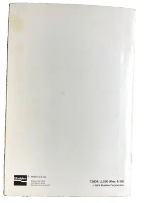 50800 SHAKLEE Bestwater Water Countertop Purification Paper #2