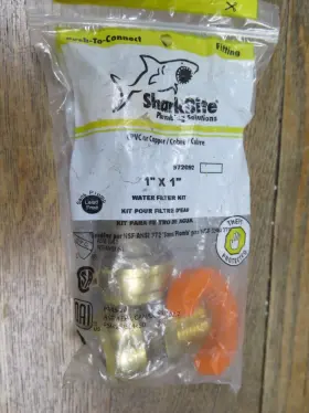 972092 SHARKBITE Push Connect Water Filter Bag Kit