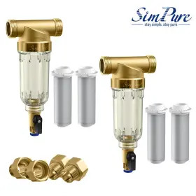 645647 SIMPURE House Spin Down Water Filter Sediment
