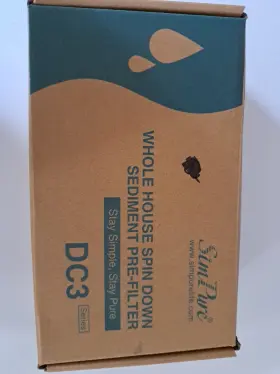 HEWHP006 SIMPURE House Spin Down Sediment Water Filter