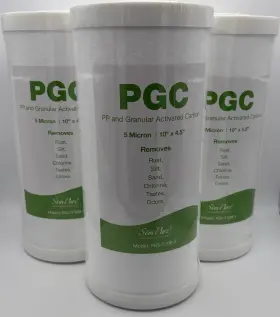 MPP-PGC-CTO-F10B-5 SIMPURE Micron Sediment Gac Carbon Block