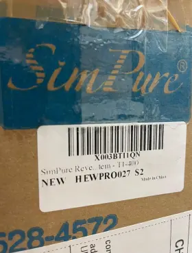 T1-400ALK SIMPURE Alkaline Uv Reverse Osmosis Nsf Ansi #2