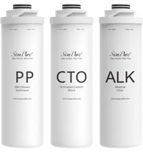 WP2ALK-6M SIMPURE Uv Alkaline Water Filter Cartridge