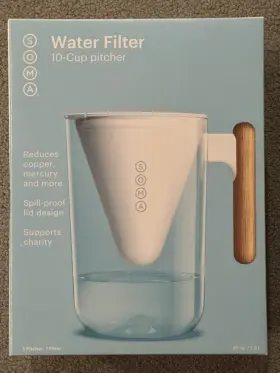 859224005205 SOMA Plant Based Water Filtration Pitcher Filter
