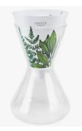 819978020282 SOMA GROVE Collaborative Water Filter Cup Glass