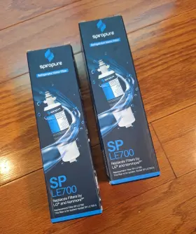 LE700 SPIROPURE Sp Refrigerator Water Filter Lg Kenmore