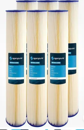 SP-EC5-20BB SPIROPURE Micron Pleated Sediment Water Filter