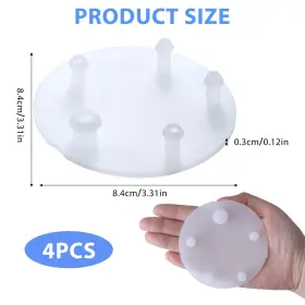 763073975872 SRLWMYI Pack Vormax Toilet Tank Silicone Flapper #2