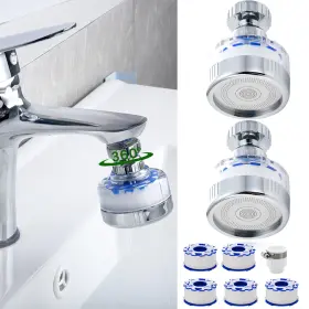739796476002 STETMN Bathroom Sink Faucet Filter Rotating