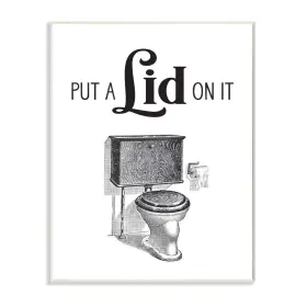 049182227492 STUPELL INDUSTRIES Lid Toilet Bathroom Word Wal