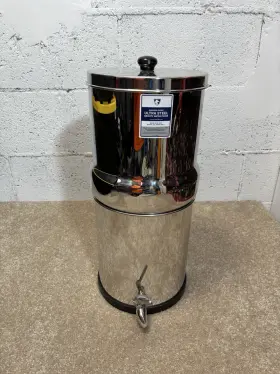 G100-S SURVIVOR FILTER Ultra Gravity Water Steel Countertop