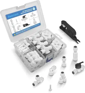 727966602528 SWEEZWON Connect Water Line Fittings Push Fitti