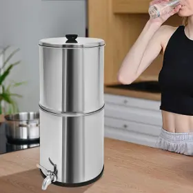 SC-80 TBVECHI Steel Gravity Water Filter Countertop