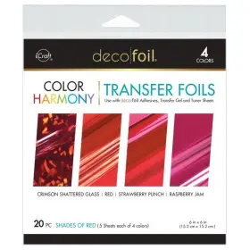 5A002BQK-1GF80 THERM O WEB Pack Deco Foil Harmony Shades
