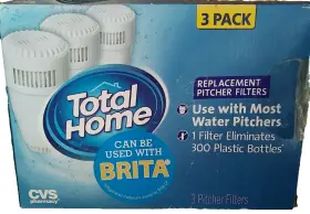 050428313251 TOTAL HOME Brita Pitcher Filters