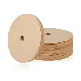 79009 TOYMIS Round Coffee Filters Paper Unbleached Disc