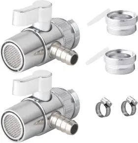 JV106-107 TSINGHWANG Pack Faucet Diverter Valve Aerator Water