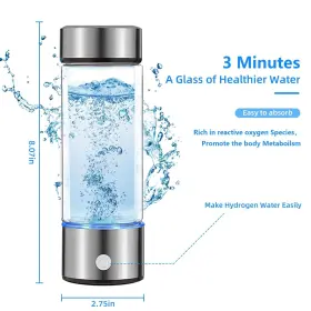 795966162687 TYNOX Hydrogen Water Bottle Rechargeable #2