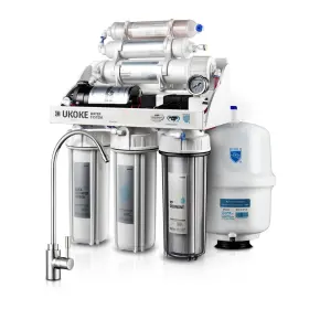 VIPRB-RO-R08-50G UKOKE Stages Reverse Osmosis Water Gpd Pump