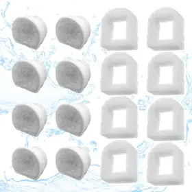 PS-002 UKULORK Pack Pet Fountain Carbon Foam Filte Air Filter