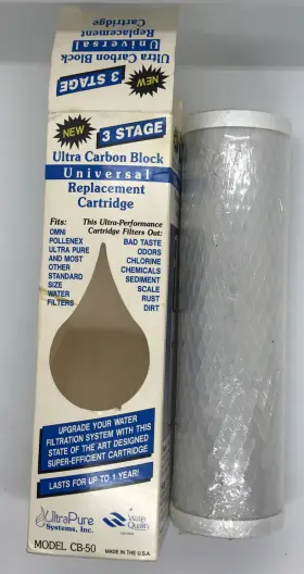 CB-50 ULTRAPURE Ultra Carbon Cartridge Pure