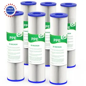 1025-20M VEGEBE Micron House Sediment Filters Pack