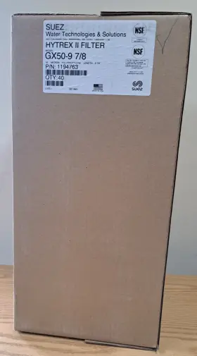 GX50-9.875 VEOLIA Formerly Suez Hytrex Filter
