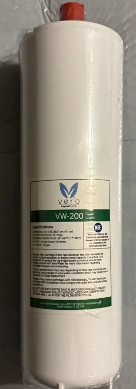 VW-200 WATER Filter