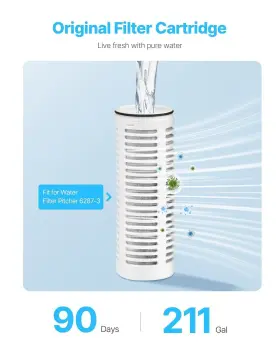 6287-3 VEVOR Pitcher Water Air Filter