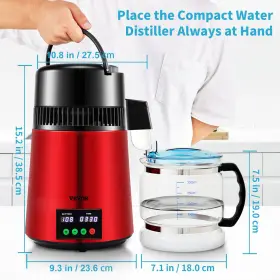 1.1GAL VEVOR Water Distiller Distilled Maker #3