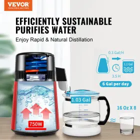 YMK40202 VEVOR Water Distiller Gallon Pure Purifier Filter #2