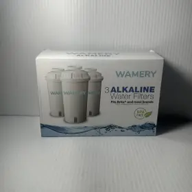 B01I7C5494 WAMERY Alkaline Pitcher Water Filter Pack Improves