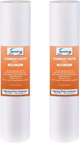 FP15X2 WATER SYSTEMS Sediment Filter Cartridges Micr
