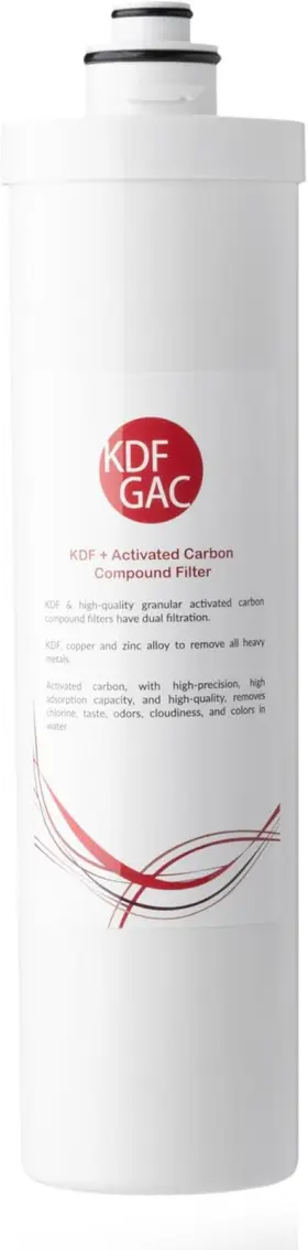 FKG15Q WATER SYSTEMS Inline Kdf Carbon Filter Ultra Sink Wat