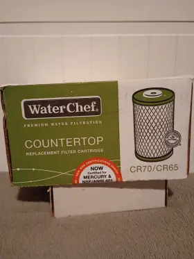 X000T0J099 WATERCHEF Countertop Water Filter Cartridge