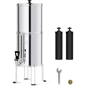 313099476473 WATERDROP King Tank Gravity Fed Water Filter Fi