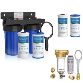 445056988910 WATERDROP House Water Filtration Carbon Sediment