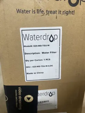 Wd-tsu-w WATERDROP Reverse Osmosis Sink Water Filter Box