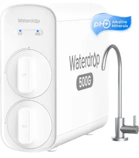 G5P500A WATERDROP Alkaline Mineral Reverse Osmosis Water Tds