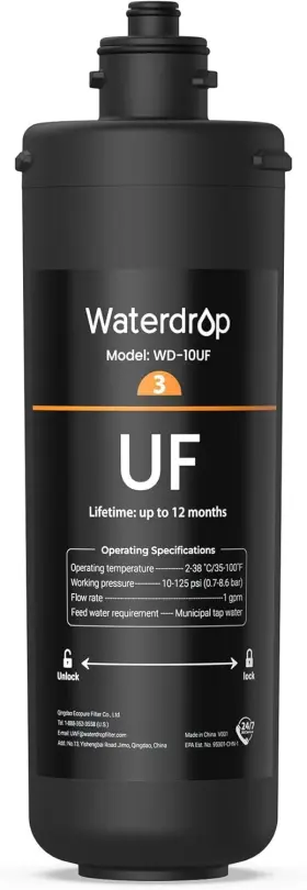 Waterdrop Wd-10uf-e Wd-10uf Under Sink Water Filter Replacement For Wd-tsa-uf Waterdrop Wd-10uf-e Wd-10uf Under Sink Water Filter Replacement For Wd-tsa-uf
