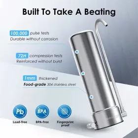 WD-CTF-01-RF WATERDROP Countertop Water Filter Sink #3