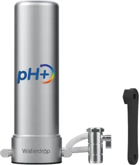 WD-CTF-04 WATERDROP Alkaline Steel Countertop Filter