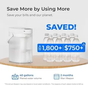 WD-ED06W WATERDROP Freshtaste Electric Water Filter Pitcher #3