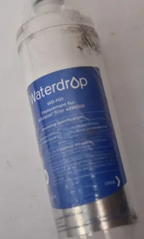 WD-F02 WATERDROP Refrigerator Water Filter Cartridge Cylinder #2