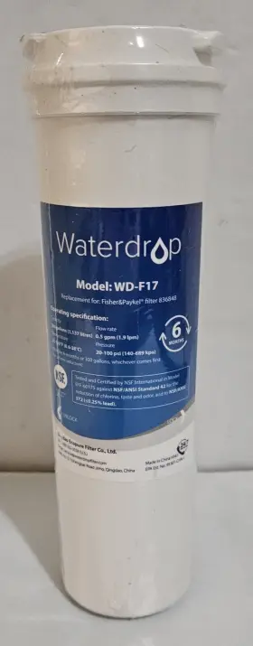 WD-F17 WATERDROP Refrigerator Water Filter