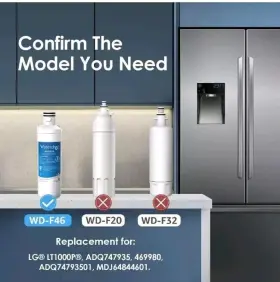 WD-F46A01 WATERDROP Lg Refrigerator Water Air Filter #3